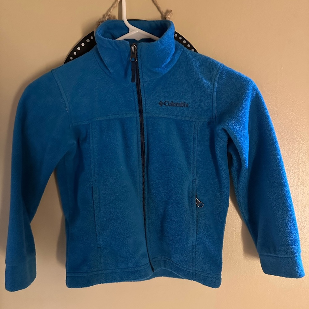 Columbia Vibrant Blue Fleece Jacket